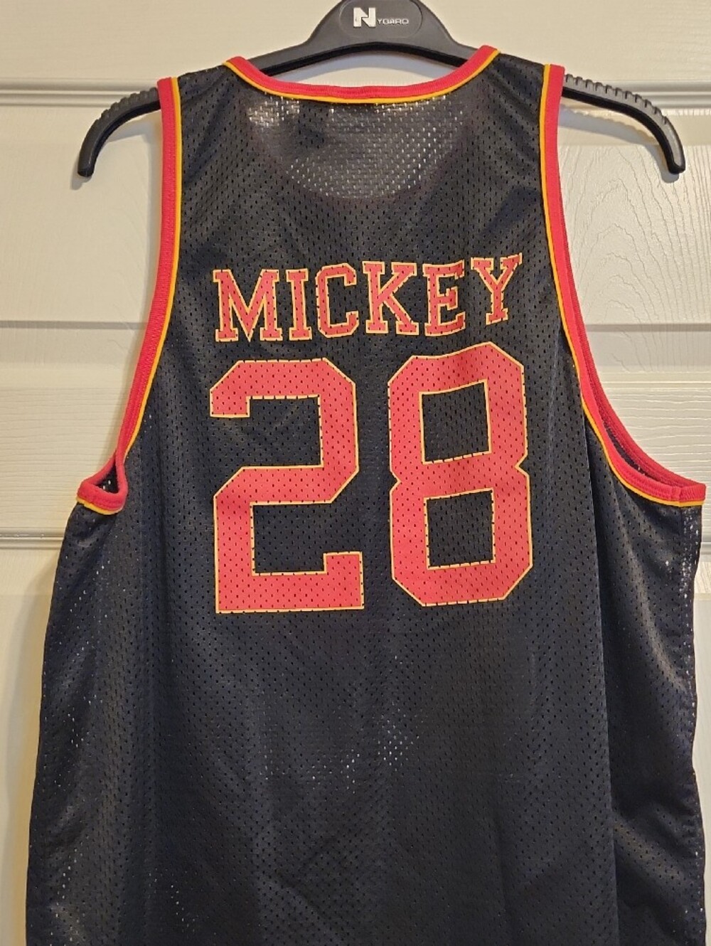 Disney Black Mesh Mickey Mouse Tank, Like New, Large - Picture 4 of 8